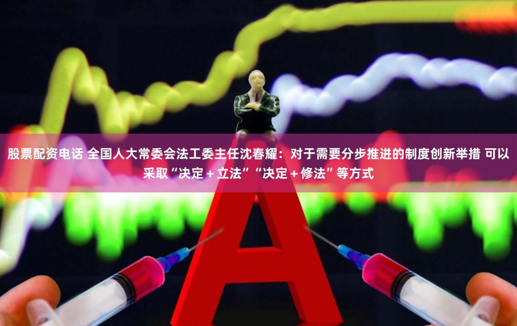 股票配资电话 全国人大常委会法工委主任沈春耀：对于需要分步推进的制度创新举措 可以采取“决定＋立法”“决定＋修法”等方式