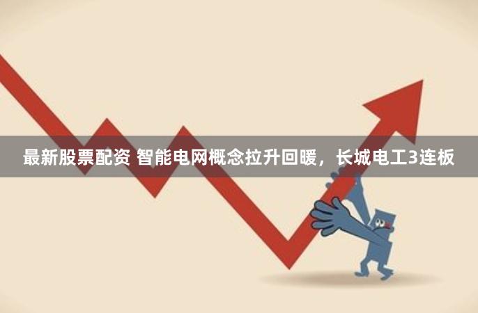 最新股票配资 智能电网概念拉升回暖，长城电工3连板