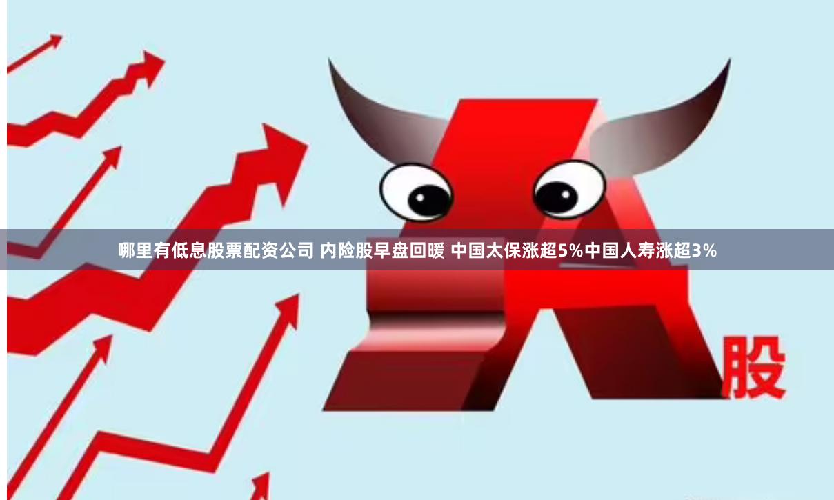 哪里有低息股票配资公司 内险股早盘回暖 中国太保涨超5%中国人寿涨超3%