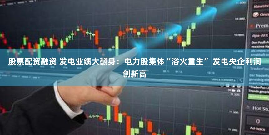 股票配资融资 发电业绩大翻身：电力股集体“浴火重生” 发电央企利润创新高