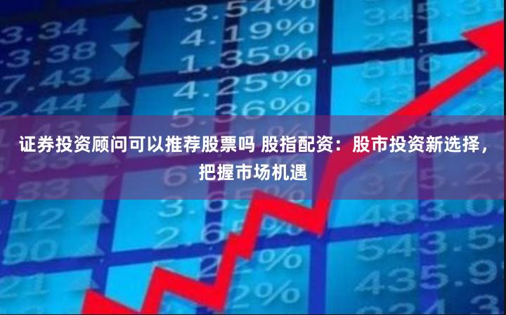 证券投资顾问可以推荐股票吗 股指配资：股市投资新选择，把握市场机遇
